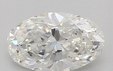 GIA Certified 0.53 Ct Oval cut G SI1 Loose Diamond