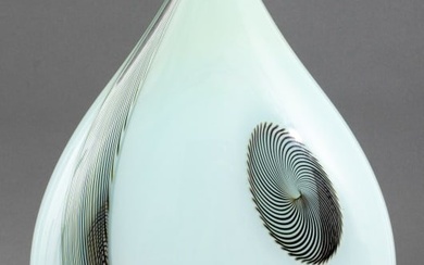 Giampaolo Seguso Murano Art Glass Vase, 1993