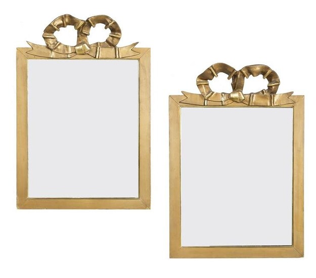 Giltwood Mirrors of Neoclassical Inspiration