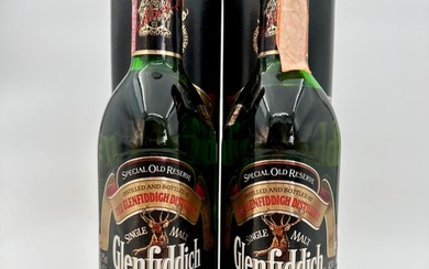 Glenfiddich - Special Old Reserve - Original bottling - b. 1980s - 75cl - 2 bottles