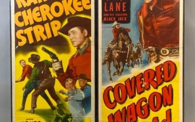 Group of 2 Republic Pictures Western Movie Posters