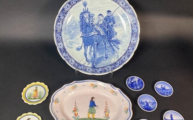 Grouping of Continental Porcelain Items