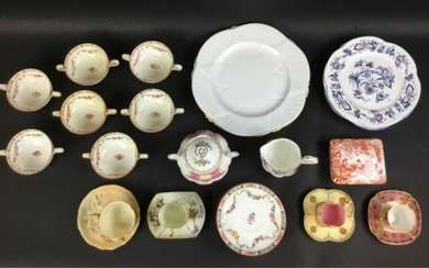 Grouping of English Porcelain