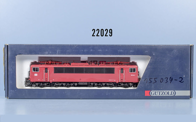 Gützold H0 39230 E-Lok der DB, BN 155 034-2, mit Digitalschnittstelle, Z 0-1, in ...