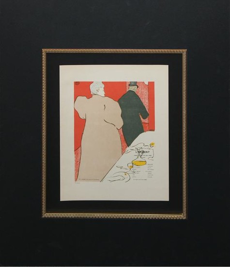Henri de Toulouse-Lautrec "Un Monsieur et une Dame