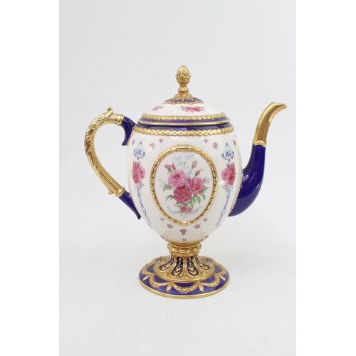 House of Faberge 'The Faberge Imperial Teapot' Faberge Egg s...
