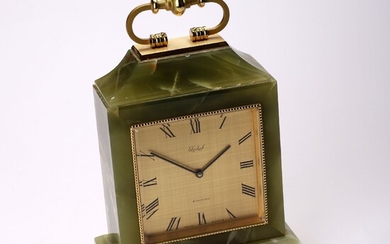 IMHOF very high-grade 8 days table clock with...