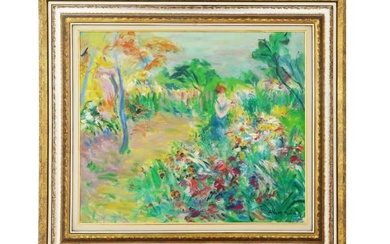 IMPRESSIONIST FRENCH OIL PAINTING BY ALBERT MOHR