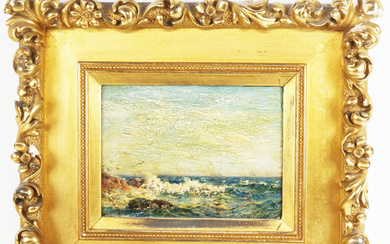 J. W. TYLER: Seascape - Oil Painting