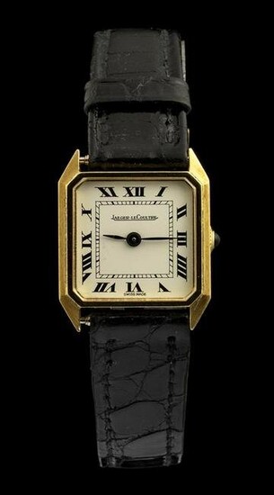 JAEGER LE COULTRE Gold wristwatch, 1950s-1960s