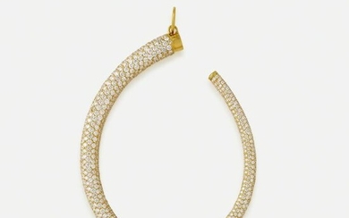 Jacob & Co., Diamond and gold pendant