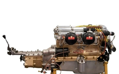 Jaguar 3 1/2-Litre Six-Cylinder Engine with Manual Gearbox and Stand