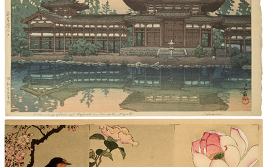 KAWASE HASUI (1883-1957) AND OHARA KOSON (1878-1945) A group of two prints