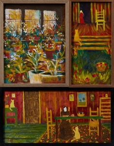 Karen Foret (Louisiana), "Greenhouse at the Abbey,"