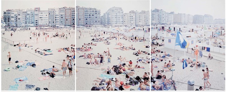 Knokke Triptych (One, Two, and Three) (Three Works)
