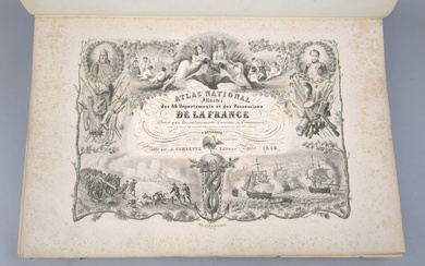 LEVASSEUR (Victor) Atlas National Illustré... - Lot 229 - Richard Maison de ventes