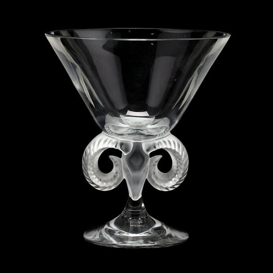 Lalique, Aries Crystal Compote