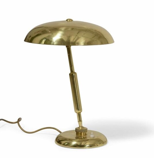 Lampada da tavolo orientabile con struttura e diffusore
