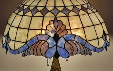 Lámpara de Mesa - Estilo Tiffany - Lamp - Crystal, Stained glass