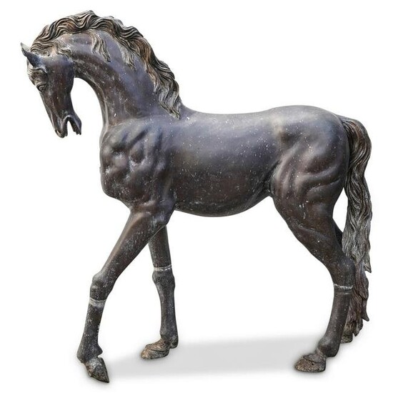 Life Size Bronze Horse
