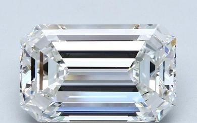 Loose Diamond - EMERALD 8.06 CT IF EX H