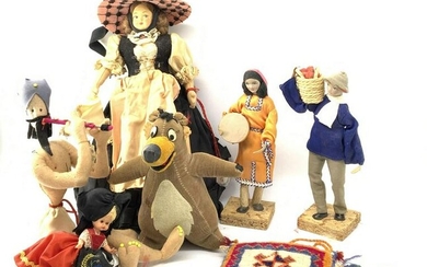 Lot of Children’s Toys marionettes & More