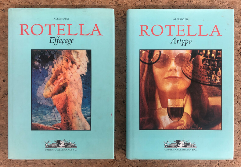MIMMO ROTELLA - Lotto unico di 2 cataloghi