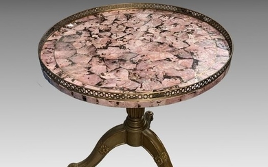 MOTHER OF PEARL GALLERY TOP TABLE