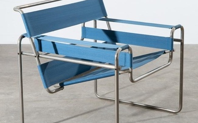 Marcel Breuer, Knoll International, Bauhaus armchair model Wassily, limited edition