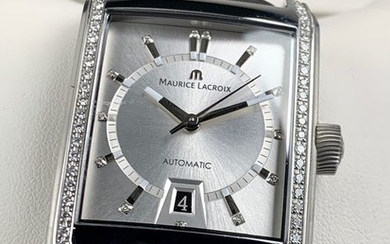 Maurice Lacroix - Pontos Rectangulaire Automatic Diamonds 0,65ct - PT6247 - Unisex - 2011-present