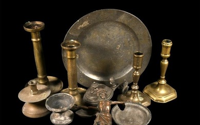 Medieval Brass and Pewter Group