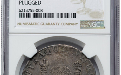 Mexico: , Charles III 8 Reales 1762 Mo-MM XF Details (Plugged) NGC,...