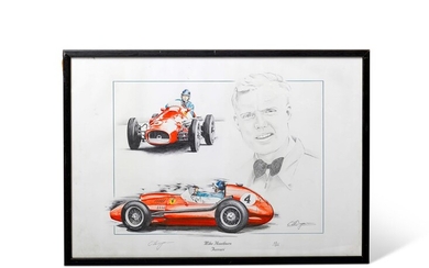 Mike Hawthorn Ferrari Print §