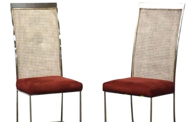 Milo Baughman for Thayer Coggin Dining Chairs - a Pair