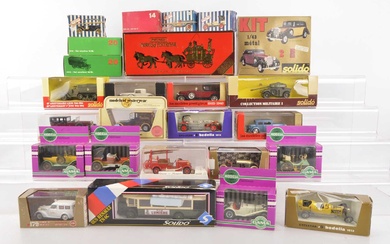 Modern Diecast Horsedrawn and Prewar Private Military and Commercial Vehicles (25)