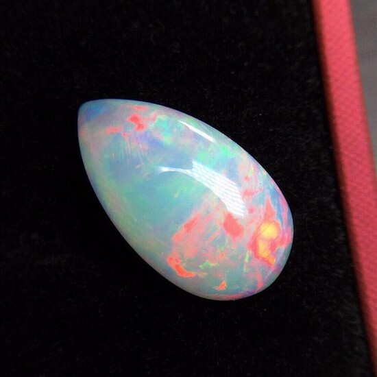 Natural Pear Cut 7.245Carats Opal Loose Gemstone