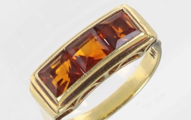 No Reserve Price - Ring Yellow gold Citrine