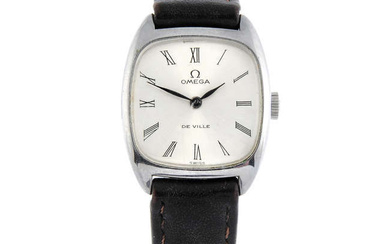 OMEGA - a stainless steel De Vile wrist watch