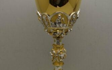 Ornate Traditional Chalice + Made in Europe + 2 Tone +