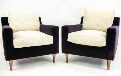 PAIR OF RCI CONTEMPORARY LOUNGE CHAIRS