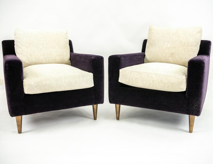 PAIR OF RCI CONTEMPORARY LOUNGE CHAIRS