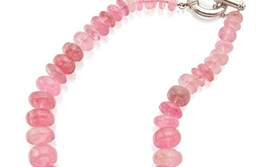 PINK TOURMALINE AND DIAMOND NECKLACE, PALOMA PICASSO FOR TIFFANY & CO.