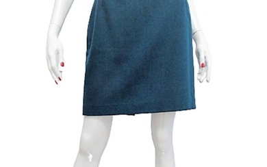 POP84 Vintage mini skirt in wool and cashmere