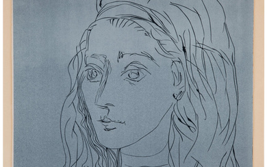 Pablo Picasso (1881-1973), Portrait de Jacqueline (1959)