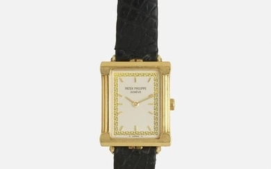 Patek Philippe, 'Les Grecques' gold watch, Ref. 4631