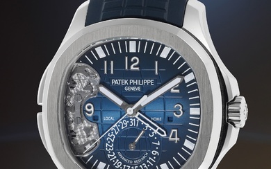 Patek Philippe, Ref. 5650G-001 A highly sought-after and innovative travel time wristwatch with center seconds, date, Certificate of Origin and presentation box