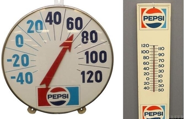 Pepsi Advertising Thermometers