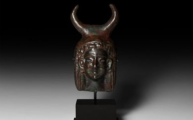 Phoenician Horned Head of Astarte