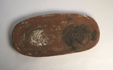 Pompeo Pianezzola Midcentury Ceramic Plate Nove-Vicenz