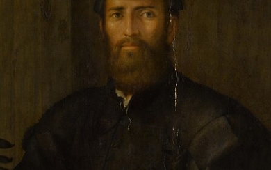Portrait of a young man in a black cap, Pier Francesco di Jacopo Foschi